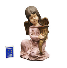 ACHATIT Figur Weihnachtsengel Vintage Engel als Kerzenhalter 50er 60er Jahre