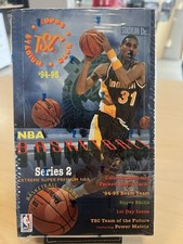 1994-1995 Topps Stadium Club Basketball Series 2 Factory Sealed Box Beam Team