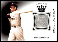 2018 SPORTKINGS ENOS SLAUGHTER GAME WORN #SM-ES