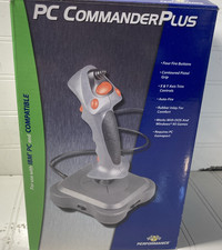 Vintage PC Commander Plus PC Air Flight Joy Stick Controller No Wear Unused?