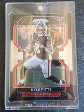 2021 Panini Chronicles - Prizm Black Kyle Pitts #PB-7 Silver Prizm (RC)