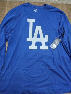 MLB LA Dodgers Team Blue 47 Brand Long Sleeve Shirt Men s Size XL *NEW W/TAGS*