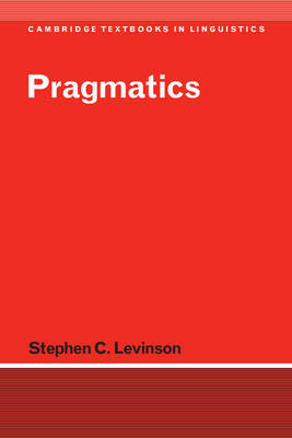 Pragmatics Levinson Paperback Cambridge University Press 9780521294140