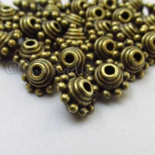 Bronze Spacer Beads 10mm Wholesale Antiqued Bronze Beads B5813 - 10, 20 Or 50PCs