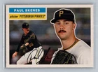 2025 Topps Heritage Paul Skenes 25th Anniversary Card Insert Pittsburgh Pirates