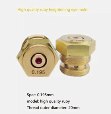 1* EDM Ruby Molybdenum Wire Guider For Ruijun Medium Speed WEDM Wire Cut Machine