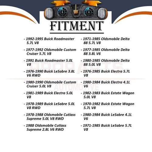 Rear Shock Absorber Shocks 2PCS For 1980 1982 Oldsmobile Cutlass Calais 4.3L - Picture 2 of 5