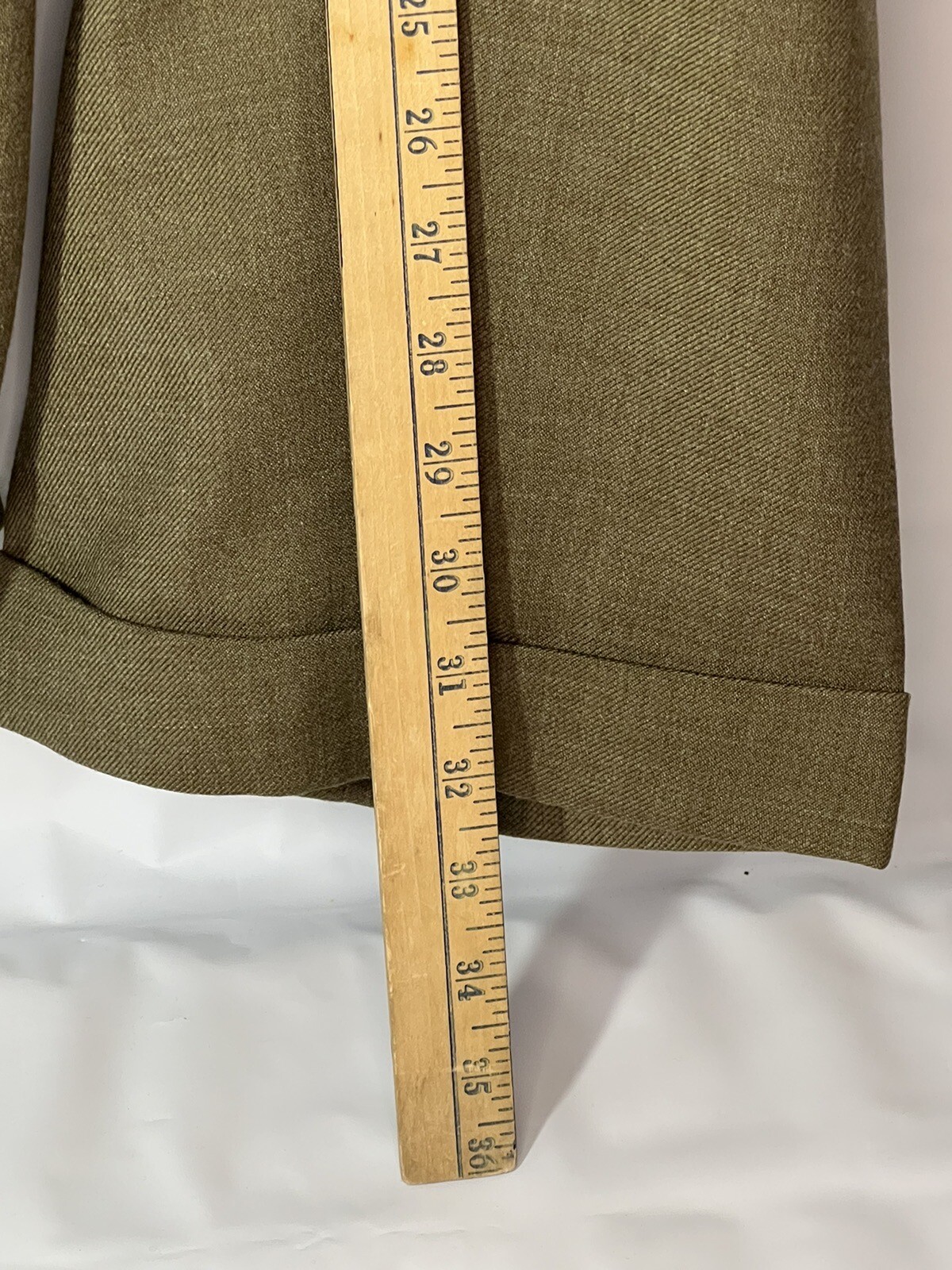 BSA Official Olive Green Uniform Dress Pants & Matching Shirt Size