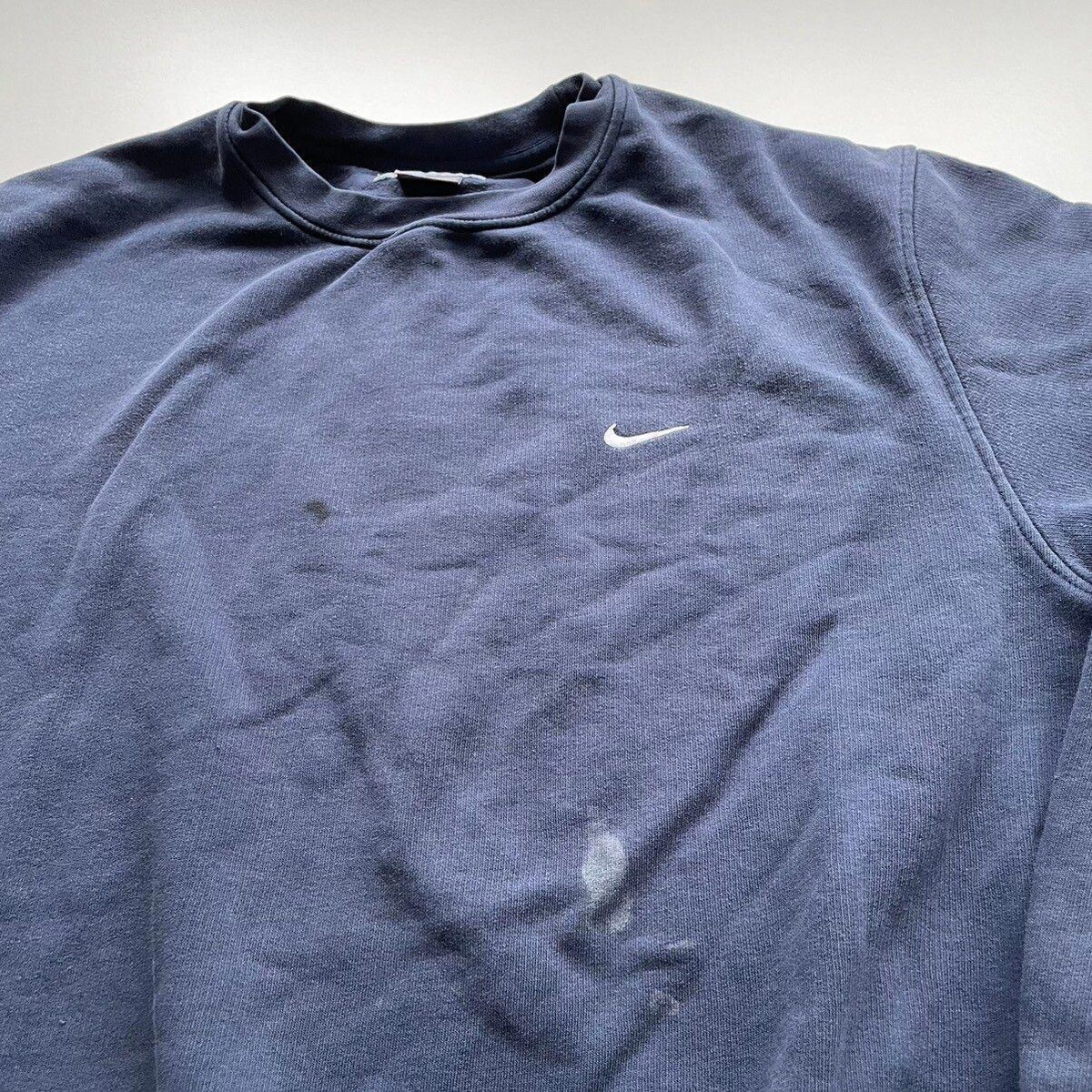 Vintage 2000s Nike Embroidered Swoosh Pullover Crewneck