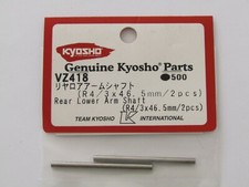 Kyosho VZ418 Albero braccio inferiore posteriore (R4 3x46,5 mm/2 pezzi) per V-One R4/V-One R4S