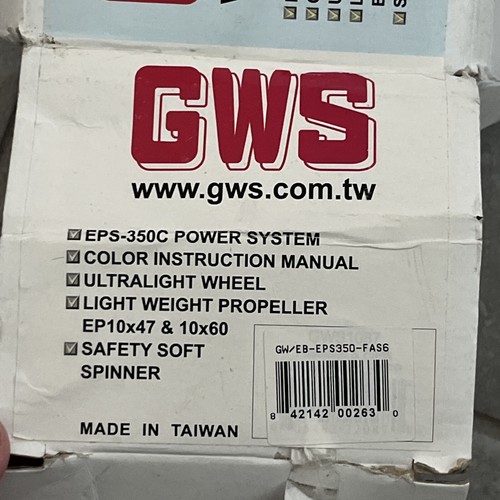 GWS Kid’s Fun Basic Kit EPS-350C Power System - Picture 4 of 4