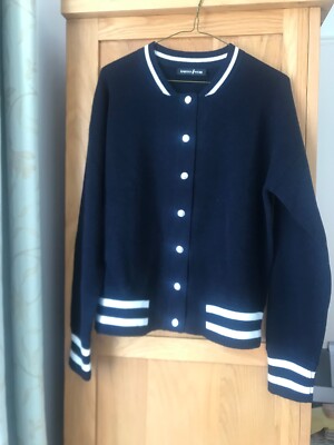 Tabitha Webb Cowgirls Live Forever Bomberjacke Navy Größe Small