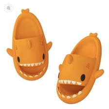 Adult's Slippers Indoor Outdoor Funny Shark Cartoon