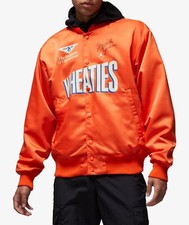 NIKE JORDAN FLIGHT MVP VARSITY BOMBER JACKET TAGLIA M (DV7578 817) ARANCIONE