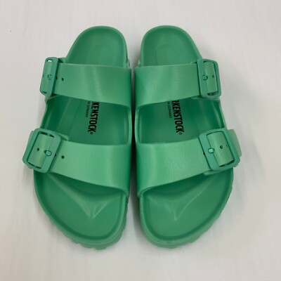 Birkenstock New w/o Box Arizona Bold Jade EVA Regular Width - Select Size