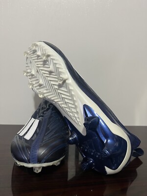 Adidas Adizero Low Top Football Cleats Team Navy Blue/White  display picture 2