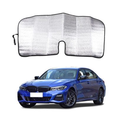 Front Windshield Car Sun Shade Visor UV Block Cover For BMW 3 Series G20 2020-22