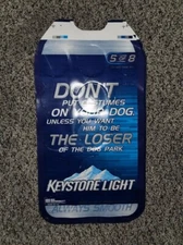 Keystone Light Beer Carton Sign 12 3/8" X 7 3/8" Mountains 5 of 8