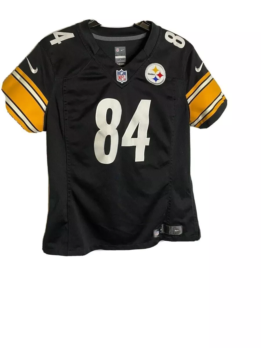 Pittsburg Steelers NFL Nike OnField Brown 84 Embroidered Jersey
