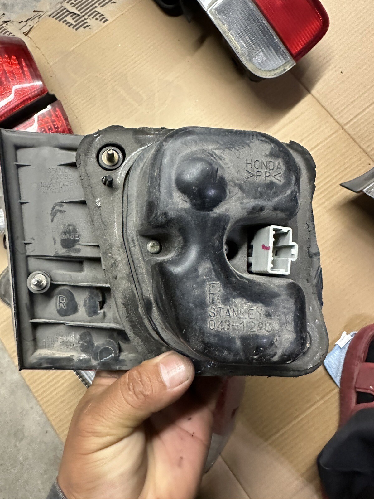 19962000 Honda Civic Si EM1 TAIL LIGHTS SET OEM STANLEY EK COUPE