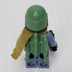 LEGO Star Wars Boba Fett Minifigure Head Stubble 9496 Pauldron sw0396