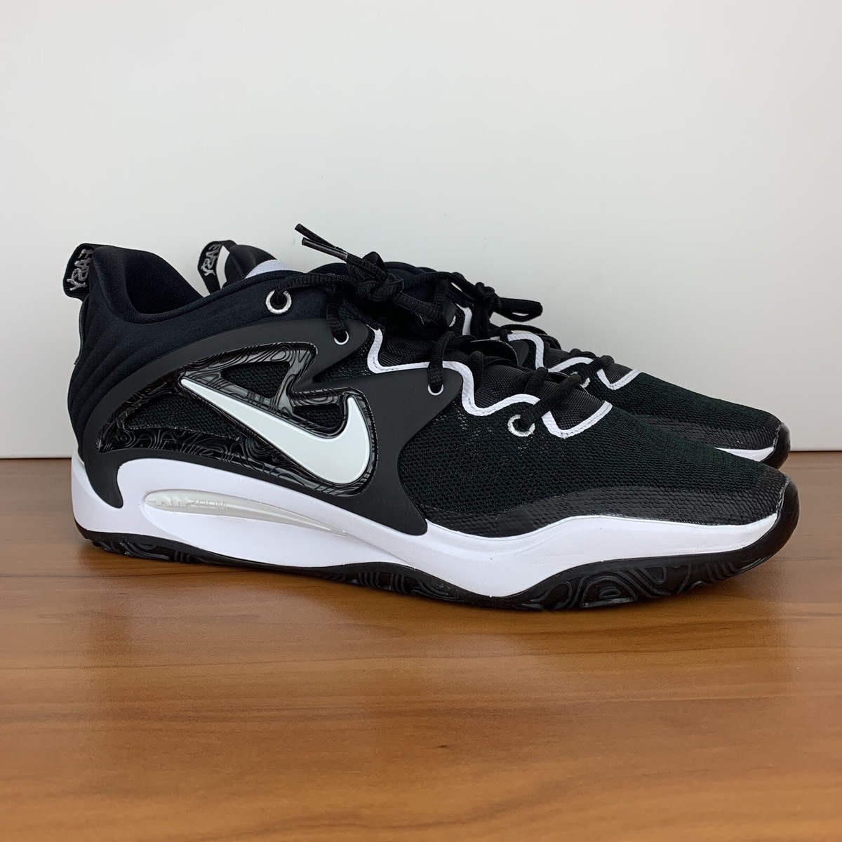Nike KD 15 TB Promo Basketball Shoes Black White DX6648-002  display picture 1