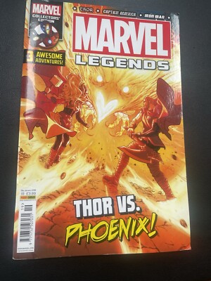 Comic Marvel Legends Thor Vs Phoenix With Ironman. Collectors Edition Panini