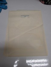 1PR VINTAGE BERKSHIRE RHT SHEER MICRO MESH NYLON STOCKINGS SIZE 11 MEDIUM WHITE