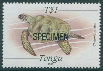 Tonga Turtle Tonga 1989 SG1013 1p Turtle SPECIMEN MNH | eBay