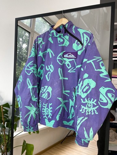 QuikSilver vintage Y2k rare anorak jacket L