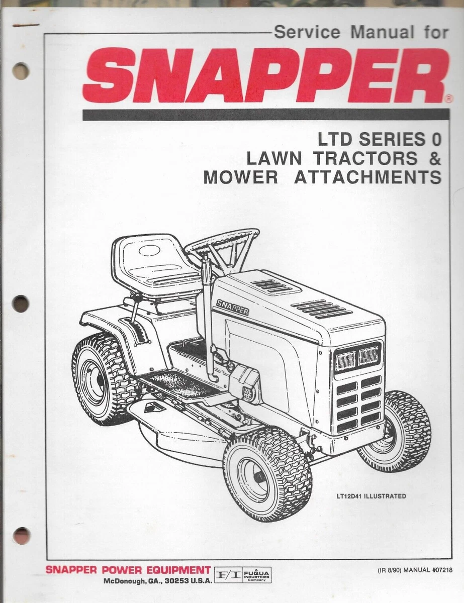 Snapper riding mower attachments sale