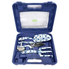 Expert Gardener Shibori Gardening Tool Set with Carrying Case (23 Pieces) Strong