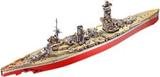 3D Metal Puzzle Warship Model Kits, Fuso Battleship Military Watercraft Model Bu