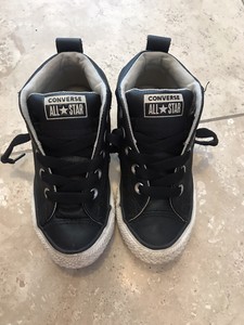 washing leather converse