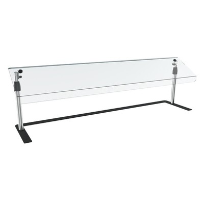 Vollrath MB60 60 in Mobile Countertop Sneeze Guard