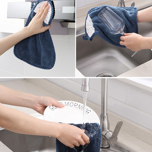 3 Pcs Spülmaschine Handtuch Wasserabsorbierendes Schnellbrattuch