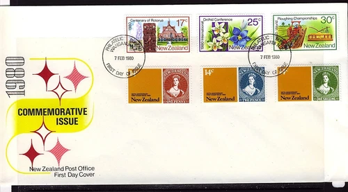 New Zealand 1980 Commemoratives  First Day Cover-Unaddressed