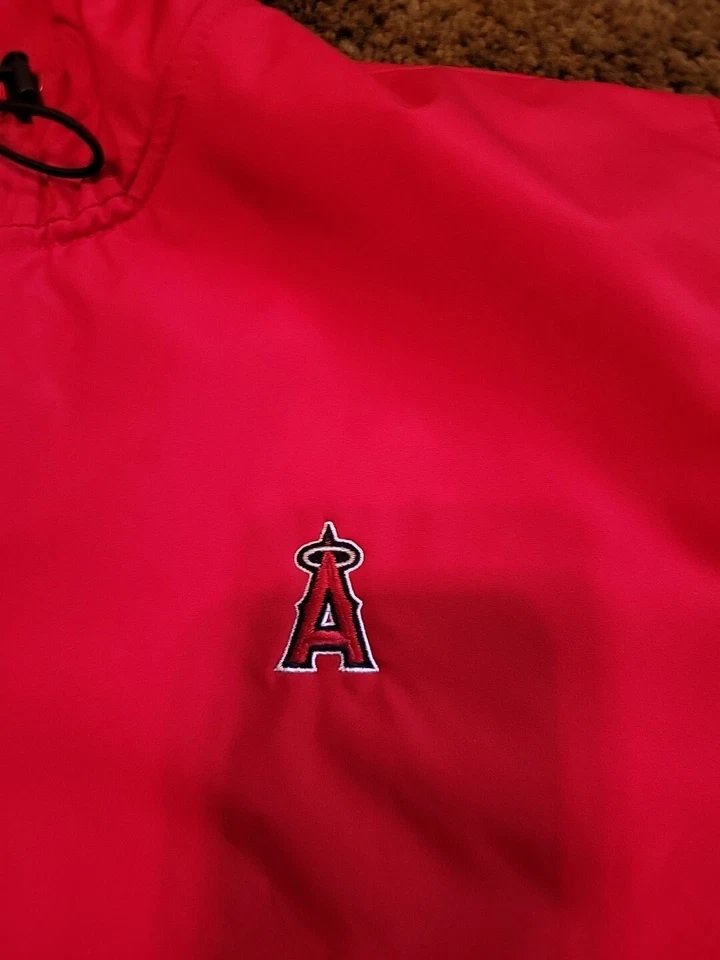 Chaqueta con capucha roja Angels manga larga XL por Big ropa exterior de algodón Foto 2 de 4