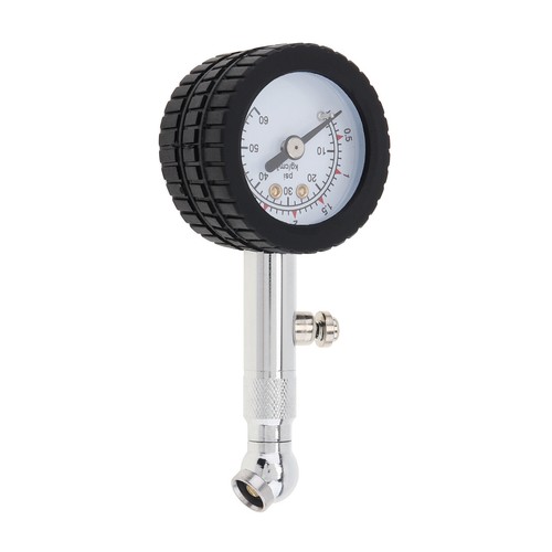Medidor de presión de aire portátil para neumáticos 0 - 60 PSI dial medidor para coche motocicleta bicicleta - Imagen 3 de 9