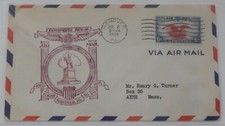 Hanover Pennsylvania experimental airmail pickup July 2 1939