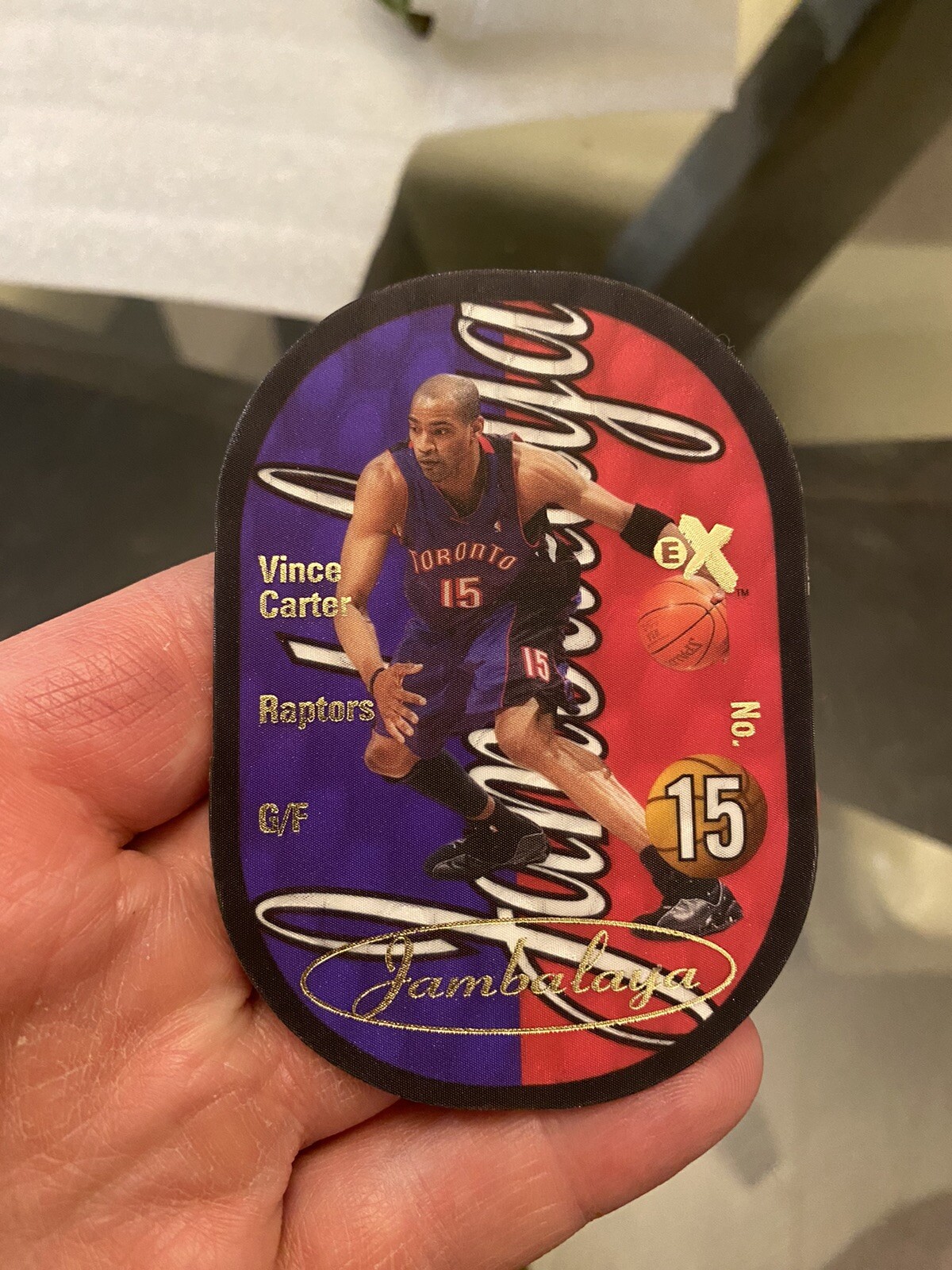 2003-04 E-X Jambalaya Vince Carter #10JB