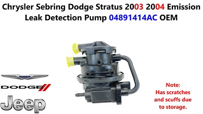 Chrysler Sebring Dodge Stratus 2003 2004 Emission Leak Detection Pump 04891414AC