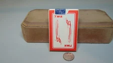 VINTAGE TWA PLAYING CARDS THE US PLAYING CARD CO