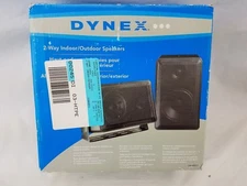  DYNEX  2 Way Indoor/Outdoor Speaker / DX-SP211 40 Watts RMS Pool Man Cave
