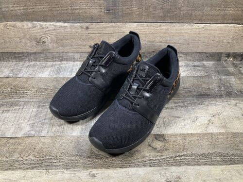 Michael Kors Amanda Schuhe Kalbshaar Leopardenmuster Damenschuhe 8 schwarz hervorragender Zustand " - Bild 2 von 12