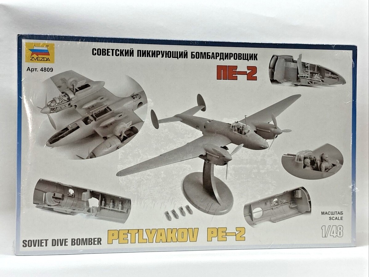 Zvezda 4809 Petlyakov Pe-2 Airplane 1:48 (4809) - - Légcsavaros