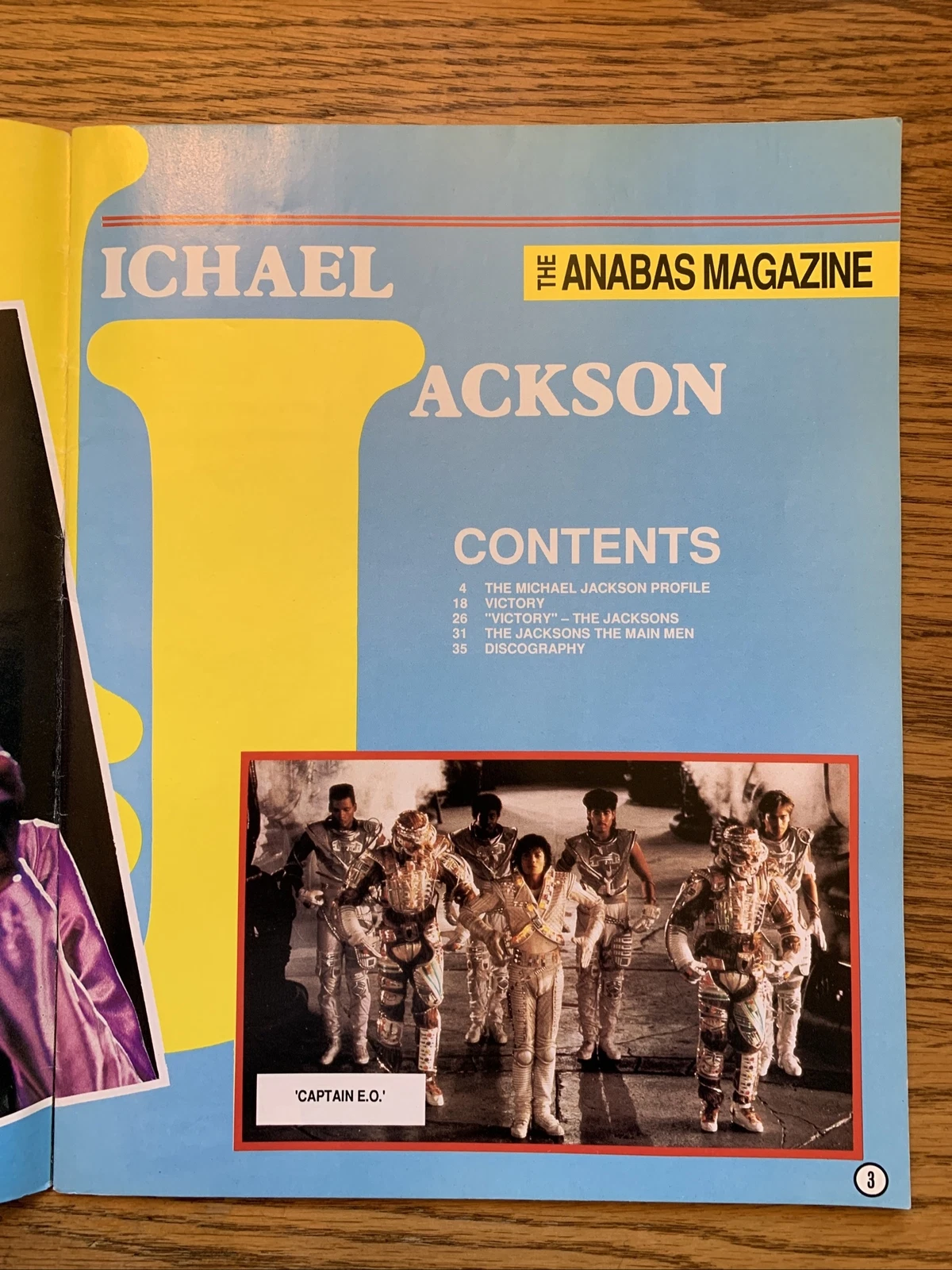 Michael Jackson UK Anabas Magazine Issue #6 England UK - 画像2/9