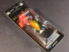 Matzuo America Lure Nano Crank  5/32 oz Dives 0-3 ft Crankbait NC3-BLK/GLD