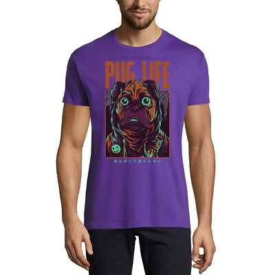 Camiseta Estampada para Hombre Pug Life - Perro – Pug Life - Dog – T ...