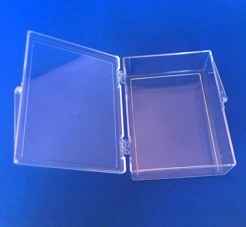 (4) BCW Hinged Trading Card Cases Holds Up To 55 Standard Cards New - Picture 2 of 5